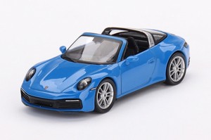 MINI−GT 1/64 ポルシェ 911 タルガ 4S シャークブルー(左ハンドル)【MGT00610-L】ミニカー  返品種別B