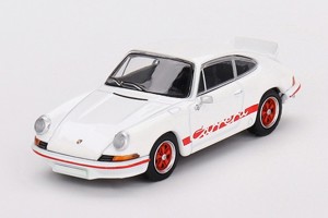 MINI−GT 1/64 ポルシェ 911 カレラ RS 2.7グランプリ・ホワイト/レッドリバリー(右ハンドル)【MGT00612-R】ミニカー  返品種別B