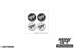 MINI−GT MINI GT ラウンドロゴ ミニステッカーセット【MGTOM008】  返品種別B
