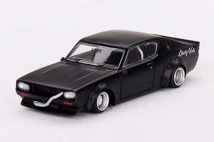 MINI−GT 1/64 Nissan スカイライン ケンメリ リバティーウォーク マットブラック【MGT00655-R】ミニカー  返品種別B