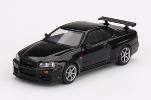 MINI−GT 1/64 Nissan スカイライン GT-R R34 V-Spec(右ハンドル)【MGT00570-R】ミニカー  返品種別B