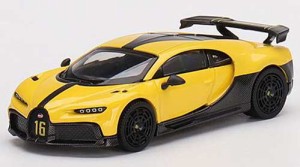 MINI−GT 1/64 ブガッティ シロン ピュールスポール イエロー(左ハンドル)【MGT00428-L】ミニカー  返品種別B