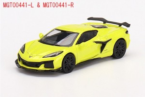 MINI−GT 1/64 シボレー コルベット Z06 2023アクセレレートイエロー(右ハンドル)【MGT00441-R】ミニカー  返品種別B