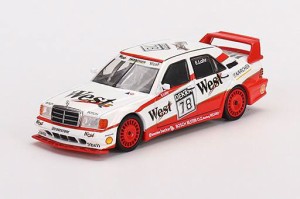 MINI−GT 1/64 メルセデス ベンツ 190E 2.5-16 エボリューション II DTM 1991 #78 Lohr(左ハンドル)【MGT00395-L】ミニカー  返品種別B