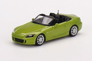 MINI−GT 1/64 Honda S2000 (AP2) ライムグリーンメタリック(左ハンドル)【MGT00396-L】ミニカー  返品種別B