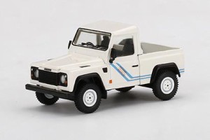 MINI−GT 1/64 ランドローバー ディフェンダー 90 ピックアップ ホワイト(右ハンドル) 【MGT00338-R】ミニカー  返品種別B