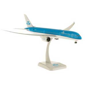 ホーガンウイングス 1/200 B787-9 KLMオランダ航空 飛行姿勢 ランディングギア/スタンド付属【10826GR】  返品種別B