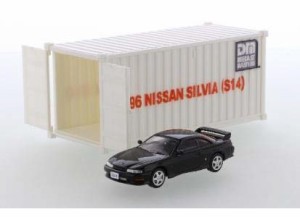 DIECAST MASTERS 1/64 日産 シルビア S14 ブラック RHD【DM64001】ミニカー  返品種別B