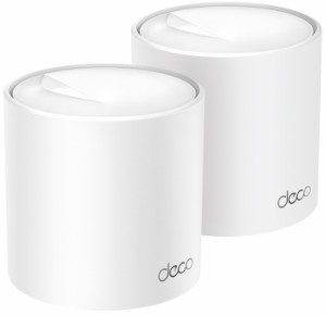 TP-Link（ティーピーリンク） AX3000 メッシュ Wi-Fi 6 システム（2パック） DECO X50 2P返品種別B