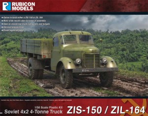 ルビコンモデル 1/56 ZIS-150/ZIL-164 4tトラック【RB0132】プラモデル  返品種別B