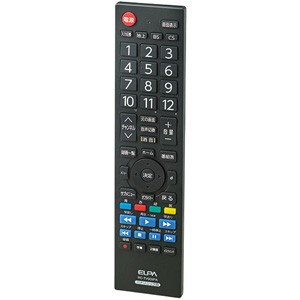 ELPA RC-TV009PA 地上デジタル用テレビリモコン(パナソニックテレビ用)[RCTV009PA] 返品種別A