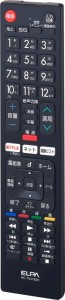 ELPA RC-TV019SH テレビリモコン(シャープ　アクオス用)ELPA[RCTV019SH] 返品種別A