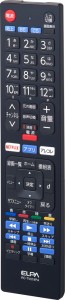 ELPA RC-TV019PA テレビリモコン(パナソニック　ビエラ用)ELPA[RCTV019PA] 返品種別A