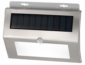 ELPA ESL-KS101SL 屋外向け ソーラー式 LEDセンサーウォールライトELPA[ESLKS101SL] 返品種別A