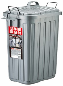 岩崎工業 L-113CGM(イワサキ) スーパーカン角型60（グレーメタリツク）[L113CGMイワサキ] 返品種別A