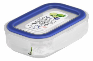 岩崎工業 A-2170BN 食品保存容器　200ml　ブルーナチュラルLustroware　イージーケア[A2170BN] 返品種別A