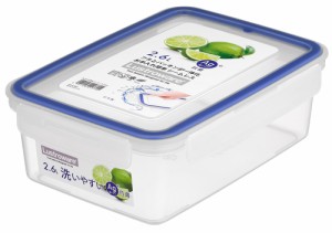 岩崎工業 A-2177BN 食品保存容器　2.6L　ブルーナチュラルLustroware　イージーケア[A2177BN] 返品種別A