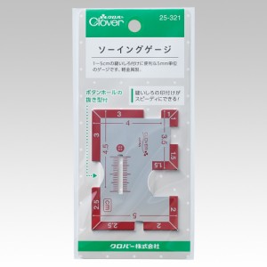 クロバー 25-321 ソーイングゲージ[25321キヨハラ] 返品種別B