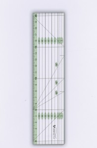 クロバー 57-925 パッチワーク定規 カラーライン20cm[57925キヨハラ] 返品種別B