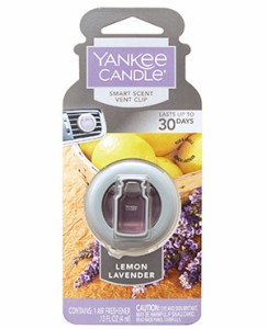 カメヤマ キャンドルハウス カーフレグランスクリップ 「レモンラベンダー」 YANKEE CANDLE YK331-05-30(カメヤマ)返品種別A