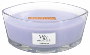 カメヤマ キャンドルハウス フレグランスキャンドル「ラベンダースパ」 WoodWick ハースウィックL WW940-05-3028(カメヤマ)返品種別A