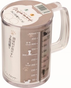 貝印 000DH2728 ねこの計量カップ　500mlNyammy[000DH2728] 返品種別A