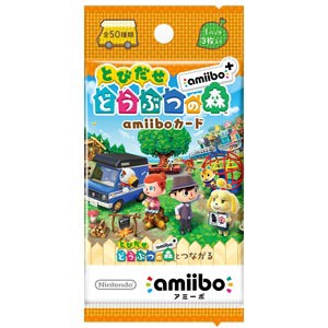 『とびだせ どうぶつの森 amiibo＋』amiiboカードとびだせどうぶつの森 返品種別B