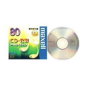 マクセル CD-RWA80MQ1TP 音楽用CD-RW 80分 1枚maxell[CDRWA80MQ1TP] 返品種別A