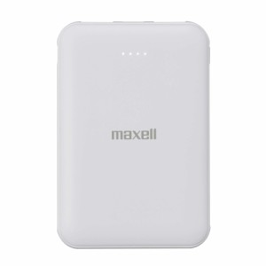 マクセル MPC-CE5000WH USB Type-C対応モバイル充電バッテリー 5000mAh（ホワイト）maxell[MPCCE5000WH] 返品種別A