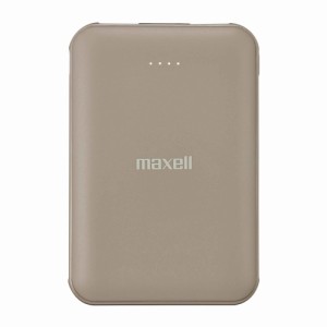 マクセル MPC-CE5000BE USB Type-C対応モバイル充電バッテリー 5000mAh（ベージュ）maxell[MPCCE5000BE] 返品種別A