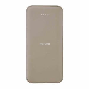 マクセル MPC-CE10000BE USB Type-C対応モバイル充電バッテリー 10000mAh（ベージュ）maxell[MPCCE10000BE] 返品種別A