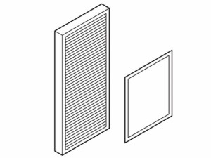 パナソニック F-ZKJS20 加湿空気清浄機用交換フィルターセットPanasonic　集じん・脱臭フィルター[FZKJS20] 返品種別A