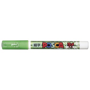 三菱鉛筆 PC3ML.6 ポスカ ラメ入り細字（グリーン）POSCA[PC3ML6] 返品種別A