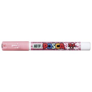 三菱鉛筆 PC3ML.13 ポスカ ラメ入り細字（ピンク）POSCA[PC3ML13] 返品種別A