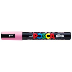 三菱鉛筆 PC5M.51 ポスカ ナチュラルカラー 中字丸芯（ライトピンク）POSCA[PC5M51] 返品種別A