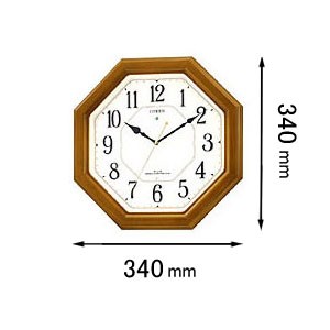 シチズン 電波掛け時計ネムリーナルック-06 4MY645-006[4MY645006] 返品種別A