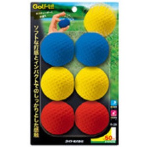 ライト R-29 セフティーボール（6個入）Golf it！[R29] 返品種別A