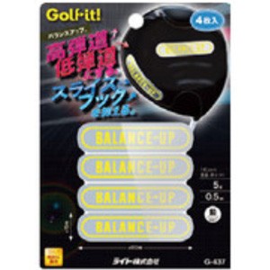 ライト G-437 バランスアップ（台紙）Golf it！[G437] 返品種別A