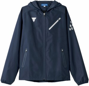 ヴィクタス 卓球 ユニセックス ウィンドブレーカージャケット V-BJ922（ネイビー・サイズ：2XL） VICTAS TSP-033165-6000-2XL返品種別A