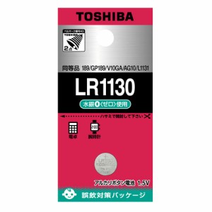 東芝 LR-1130EC アルカリボタン電池×1個TOSHIBA LR1130[LR1130EC] 返品種別A