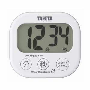 タニタ TD-426-WH デジタルタイマー　ホワイトTANITA　洗える「でか見え」タイマー[TD426WH] 返品種別A