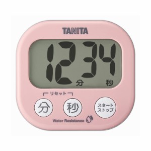 タニタ TD-426-PK デジタルタイマー　ピンクTANITA　洗える「でか見え」タイマー[TD426PK] 返品種別A