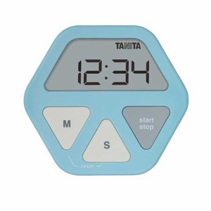 タニタ TD-410-BL デジタルタイマー　ブルーTANITA　ガラスにつくタイマー[TD410BL] 返品種別A