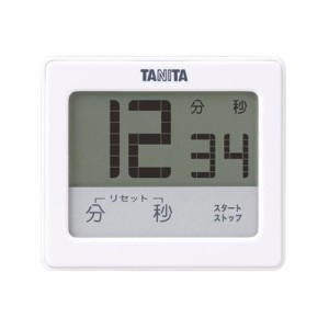 タニタ TD-414-WH デジタルタイマー　ホワイトTANITA　防水タッチパネルタイマー[TD414WH] 返品種別A