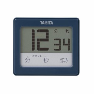 タニタ TD-414-BL デジタルタイマー ブルーTANITA　防水タッチパネルタイマー[TD414BL] 返品種別A