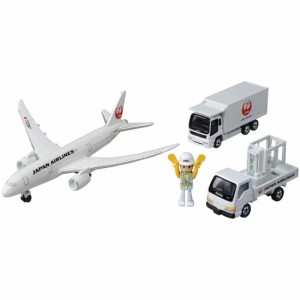 タカラトミー トミカ 787エアポートセット (JAL)ミニカー  返品種別B