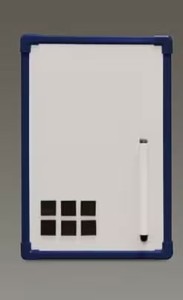 アイリスオーヤマ NWP-23ブル- ホワイトボード(ブルー・30×20cm)IRIS[NWP23ブル] 返品種別A
