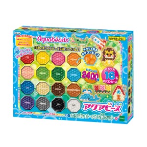 エポック社 アクアビーズ ポリゴンビーズ16色セット【AQ-S259】  返品種別B