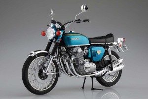 アオシマ 1/12 ザ・バイク No.1 ホンダ CB750 ドリーム CB750 FOUR ’69【56912】プラモデル  返品種別B