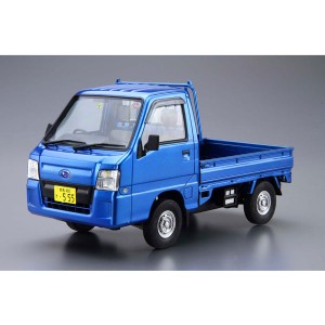 アオシマ 1/24 ザ・モデルカー No.4 スバル TT2 サンバートラック WRブルーリミテッド ’11【58282】プラモデル  返品種別B